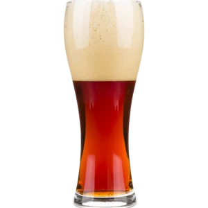 Old European beer with deep amber color and rich malt body