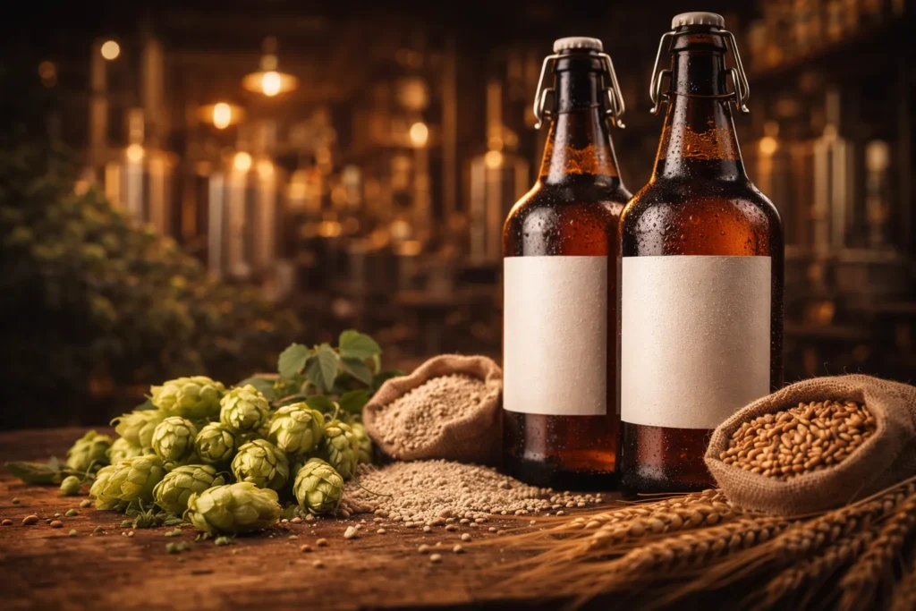 Custom Beer at Vin Bon