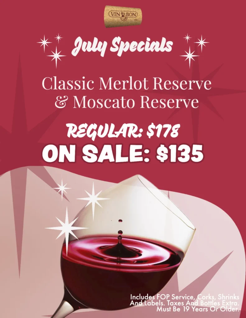 Classic Merlot Reserve & Mascato Reserve Regular $178 on Sale $135